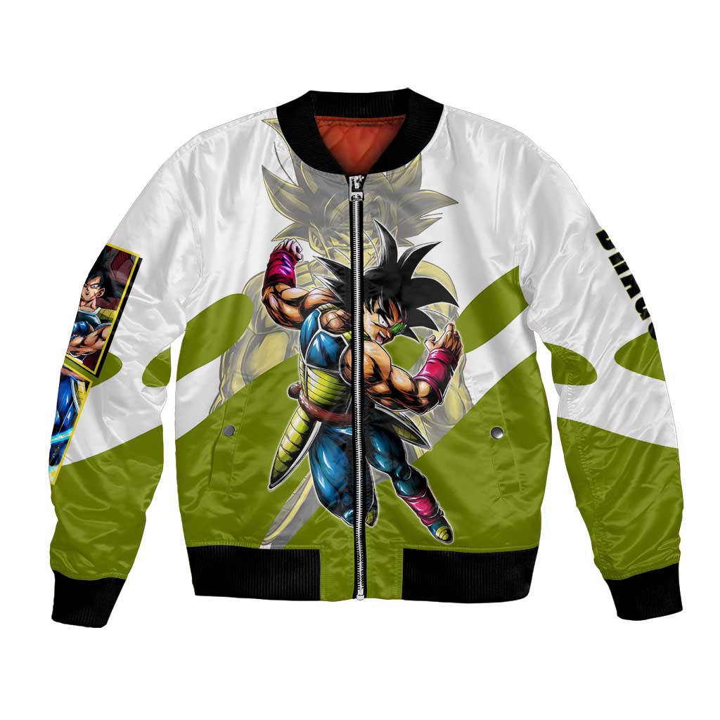 Bardock Saiyan Legacy Bomber Jacket Classic Anime Battle Style