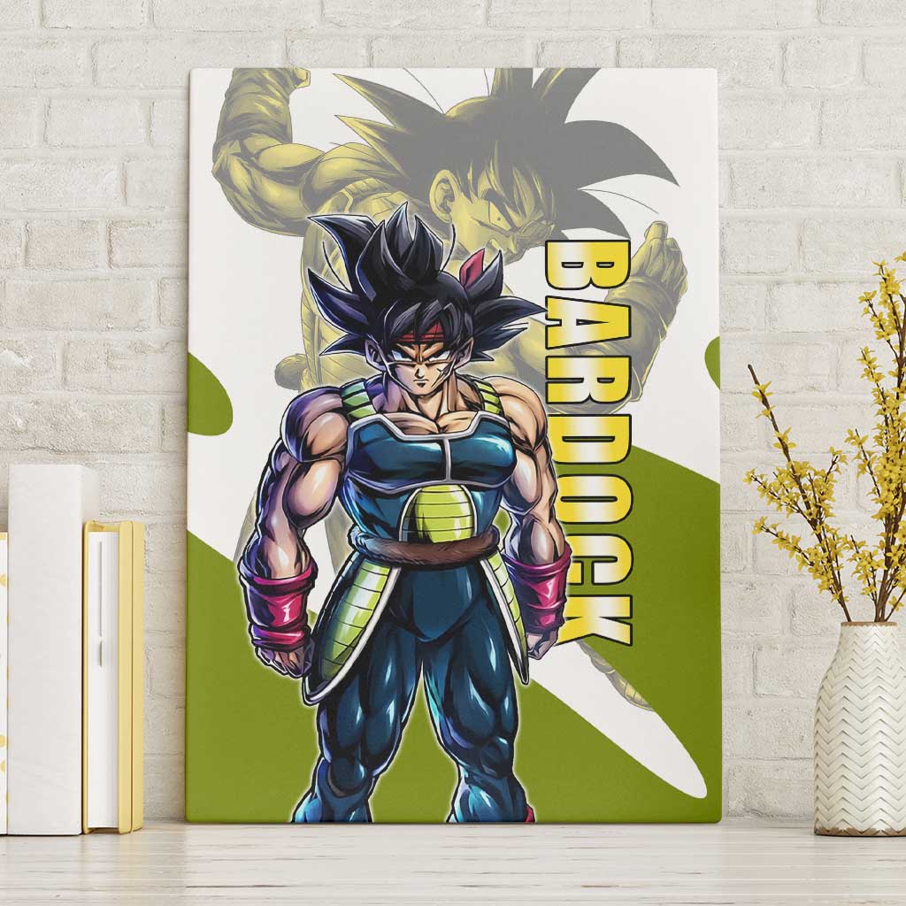 Bardock Saiyan Legacy Canvas Wall Art Classic Anime Battle Style