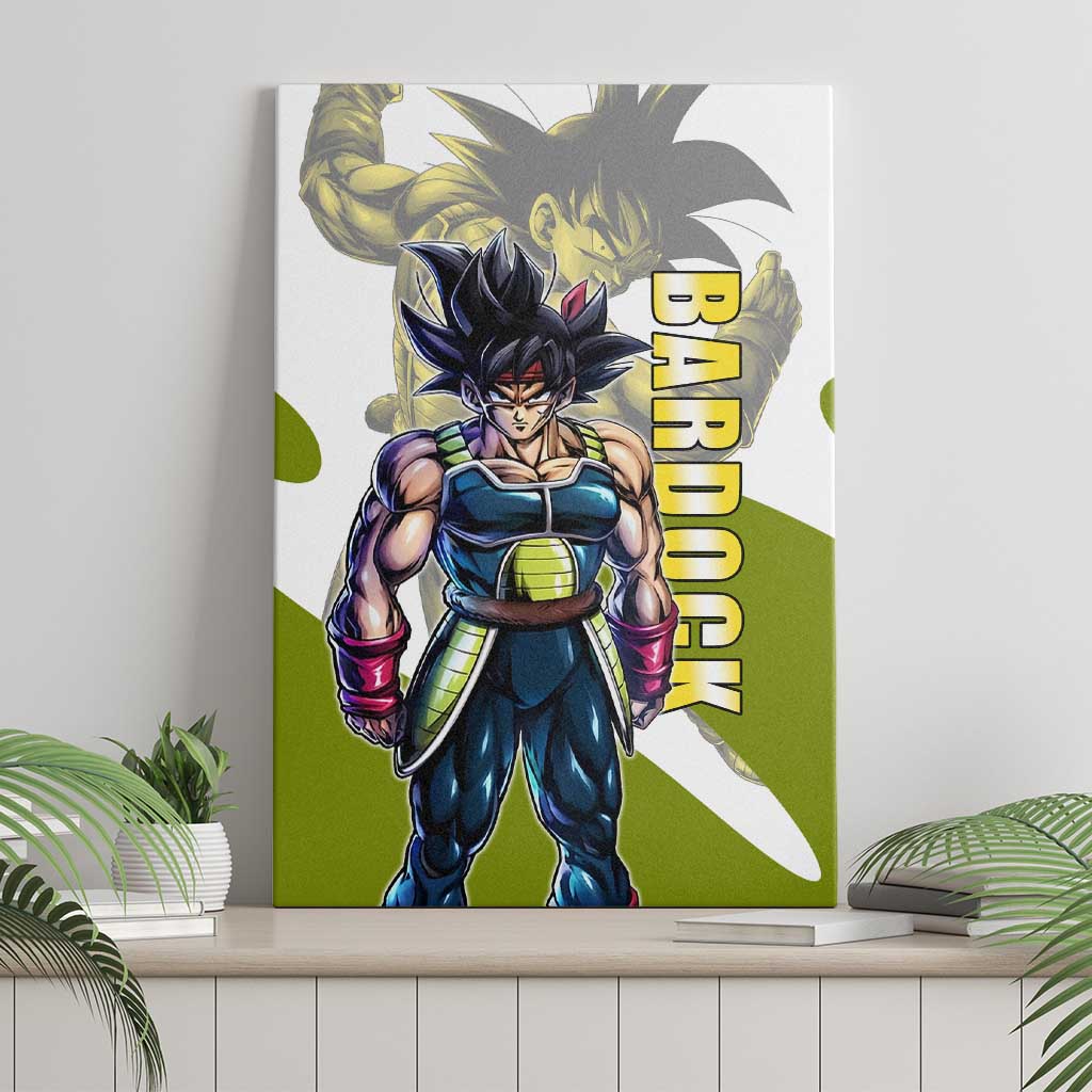 Bardock Saiyan Legacy Canvas Wall Art Classic Anime Battle Style