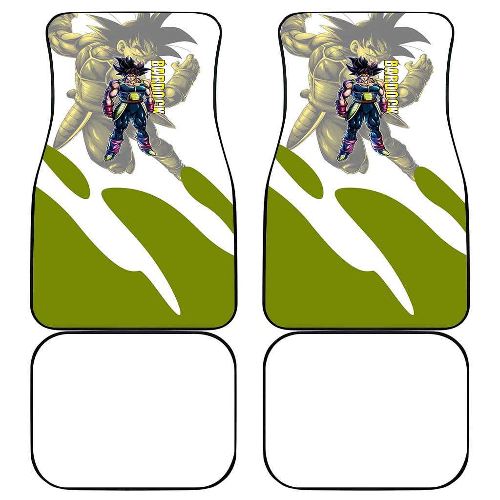 Bardock Saiyan Legacy Car Mats Classic Anime Battle Style
