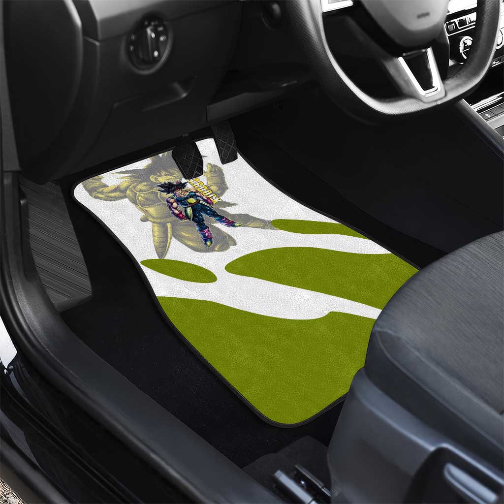 Bardock Saiyan Legacy Car Mats Classic Anime Battle Style