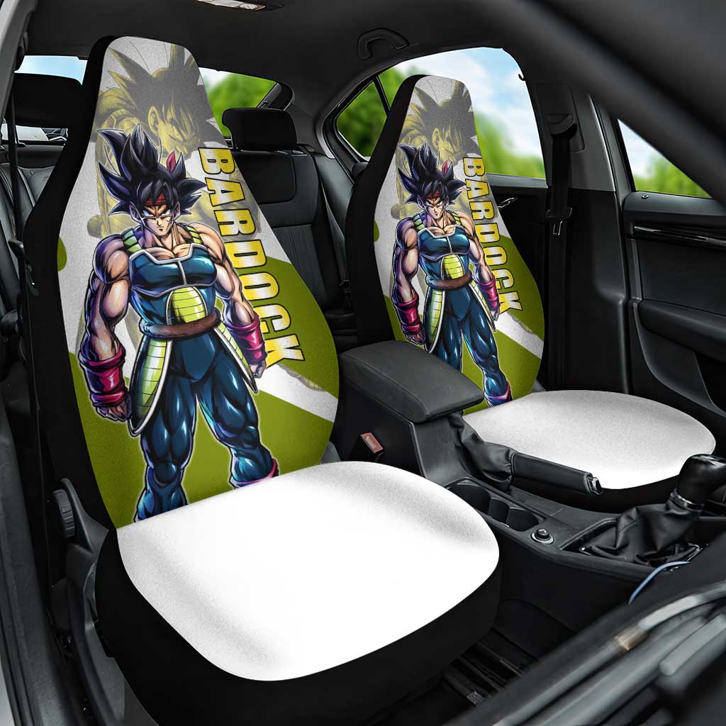 Bardock Saiyan Legacy Car Seat Cover Classic Anime Battle Style