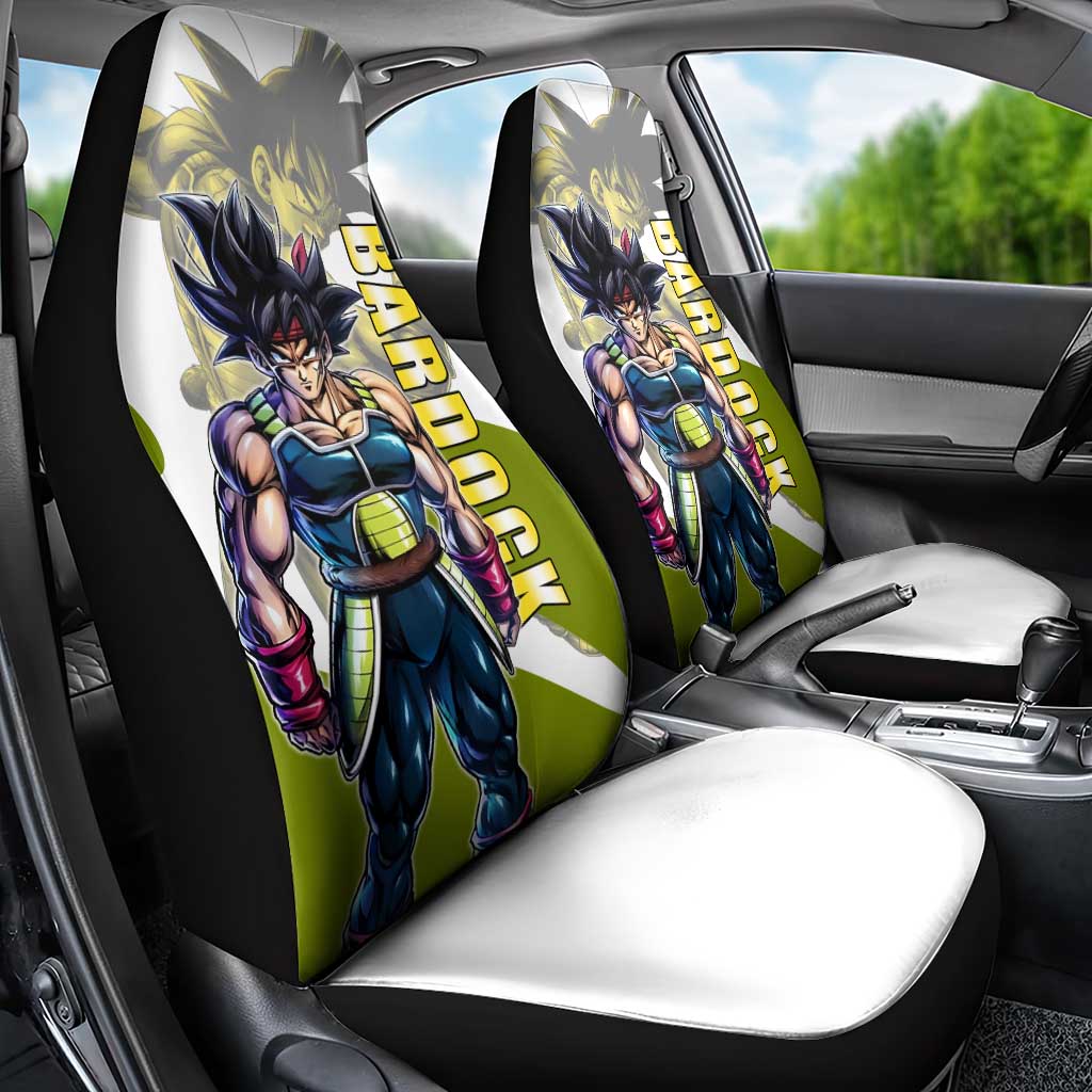 Bardock Saiyan Legacy Car Seat Cover Classic Anime Battle Style