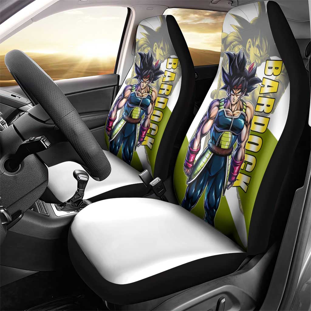 Bardock Saiyan Legacy Car Seat Cover Classic Anime Battle Style