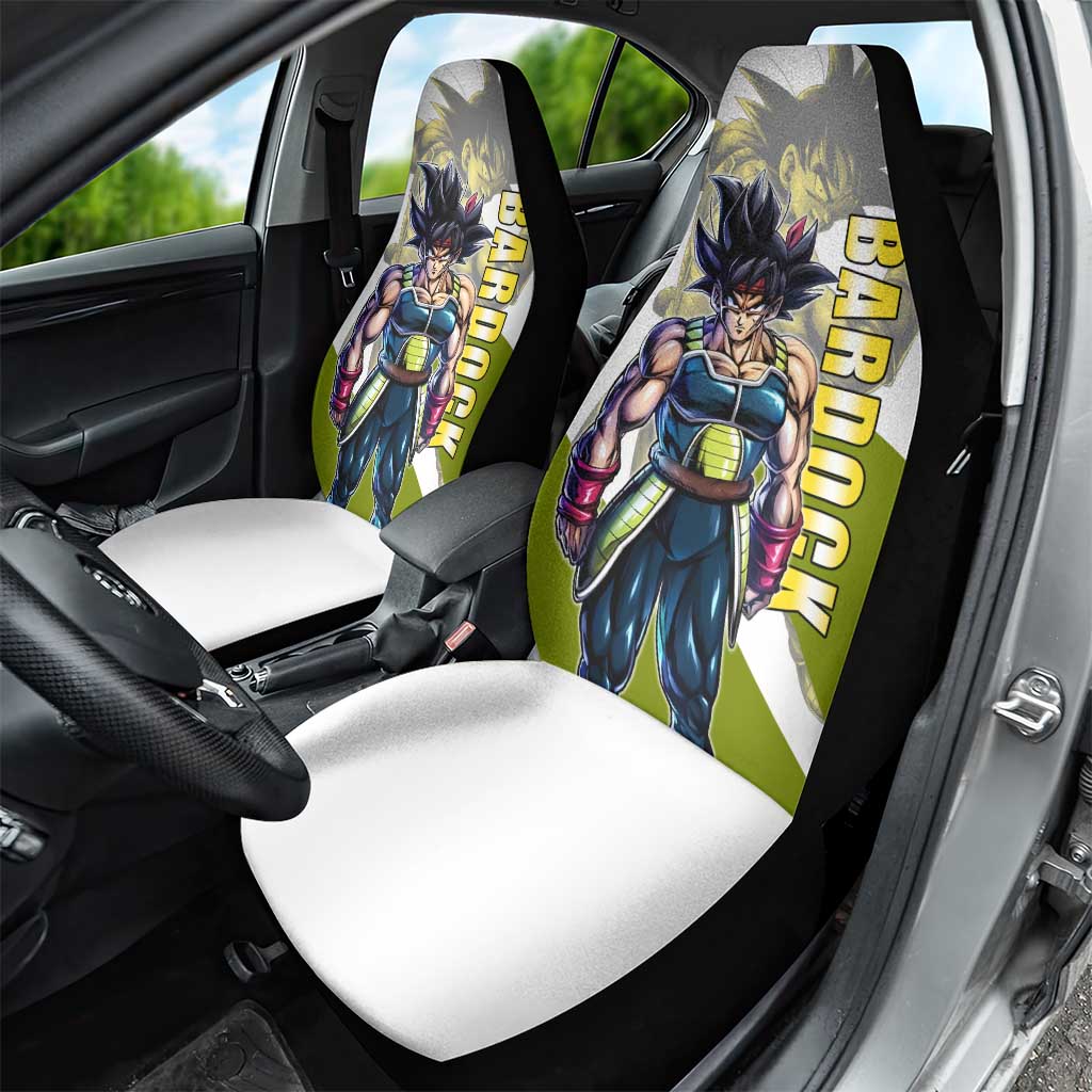 Bardock Saiyan Legacy Car Seat Cover Classic Anime Battle Style