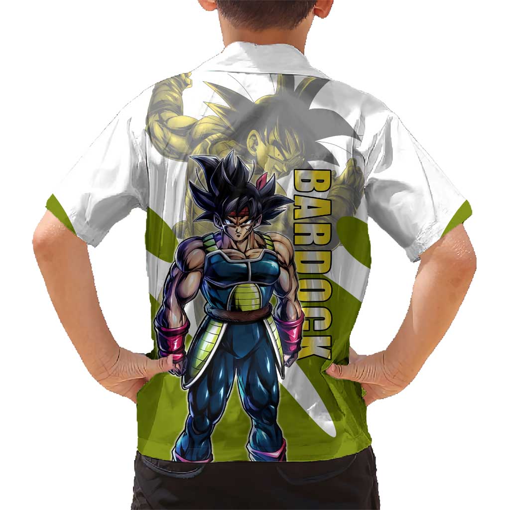 Bardock Saiyan Legacy Family Matching Puletasi and Hawaiian Shirt Classic Anime Battle Style