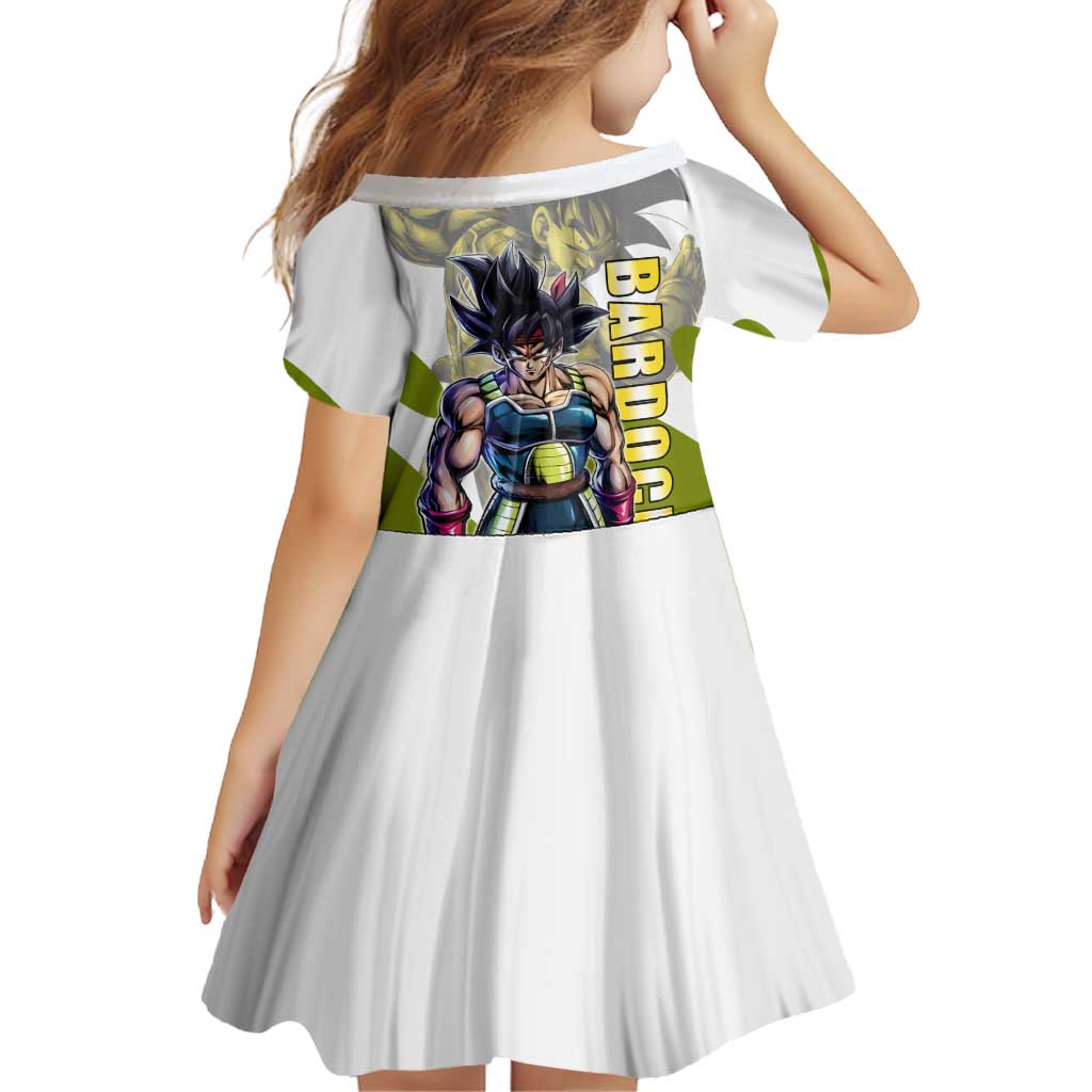 Bardock Saiyan Legacy Family Matching Summer Maxi Dress and Hawaiian Shirt Classic Anime Battle Style