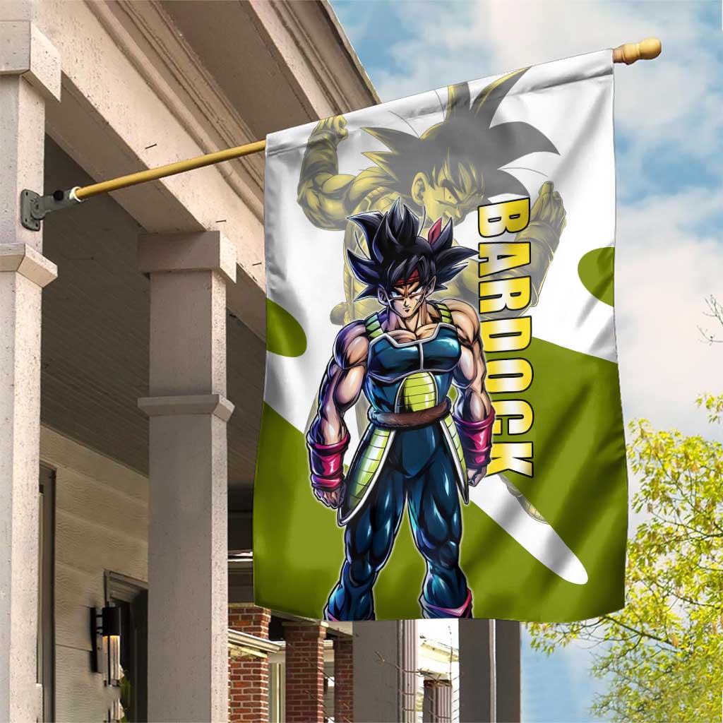 Bardock Saiyan Legacy Garden Flag Classic Anime Battle Style