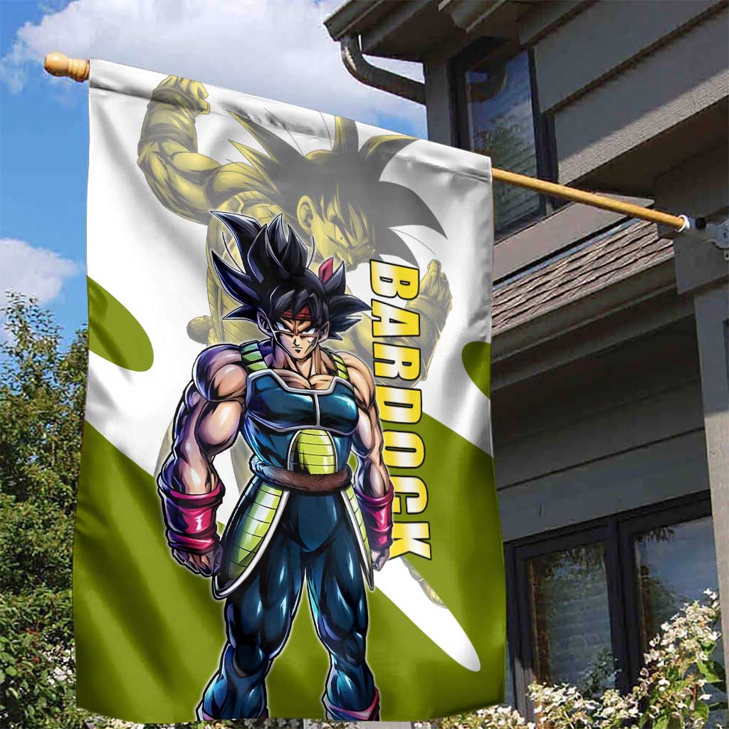 Bardock Saiyan Legacy Garden Flag Classic Anime Battle Style
