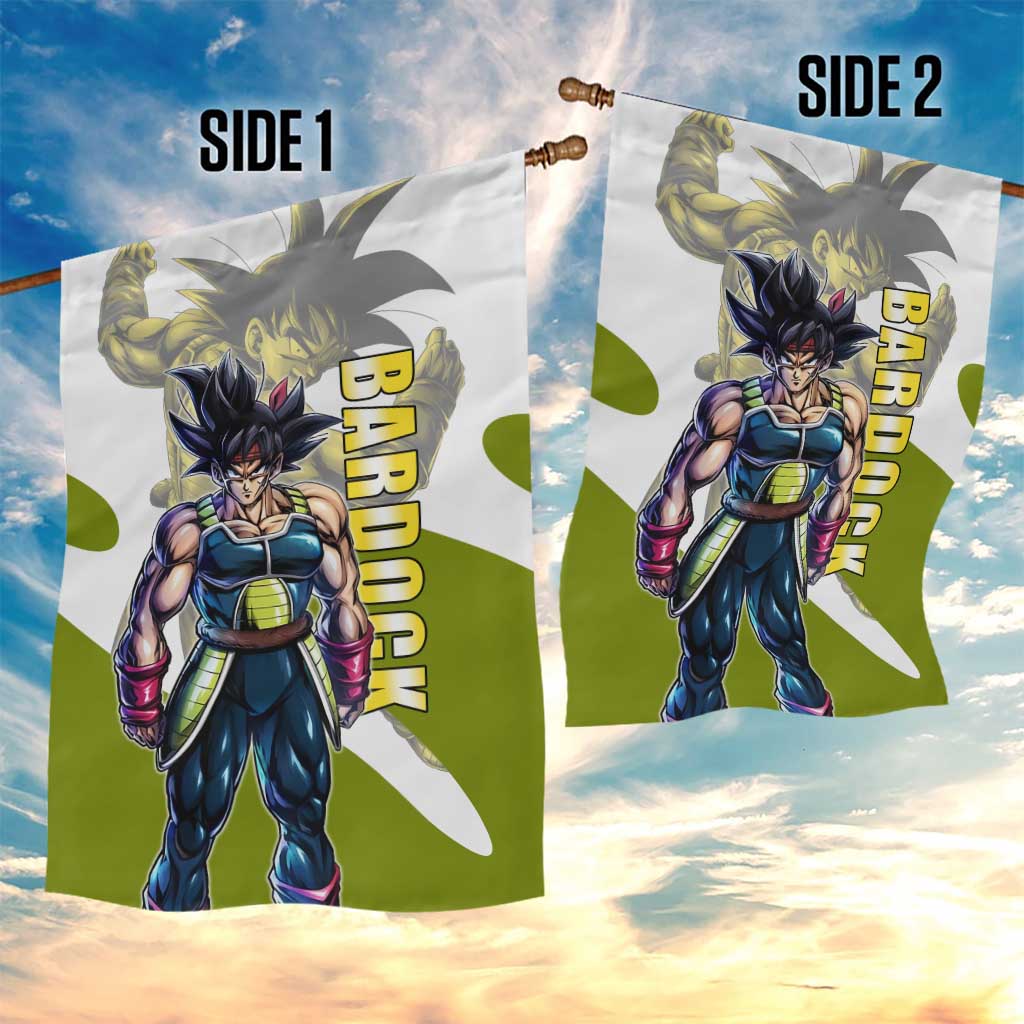Bardock Saiyan Legacy Garden Flag Classic Anime Battle Style