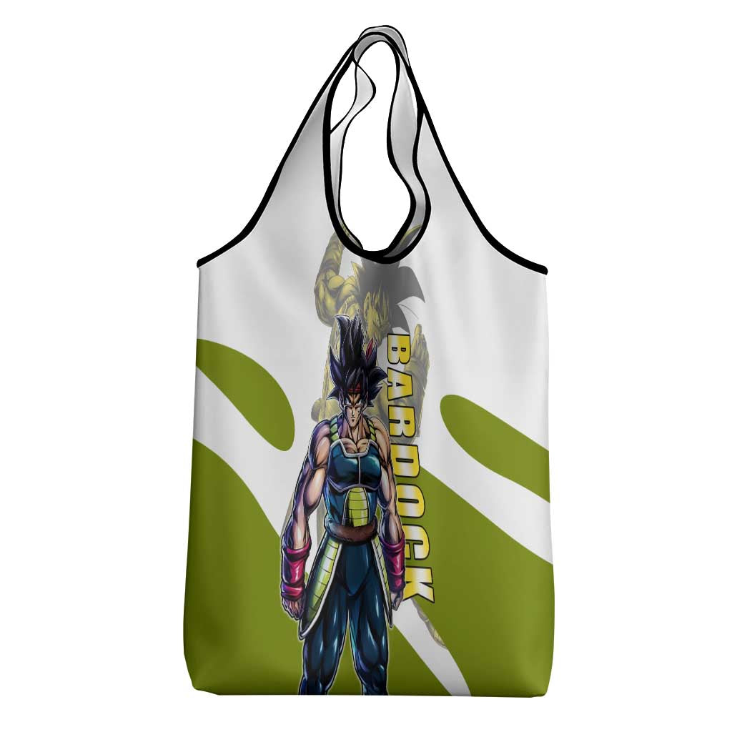 Bardock Saiyan Legacy Grocery Bag Classic Anime Battle Style