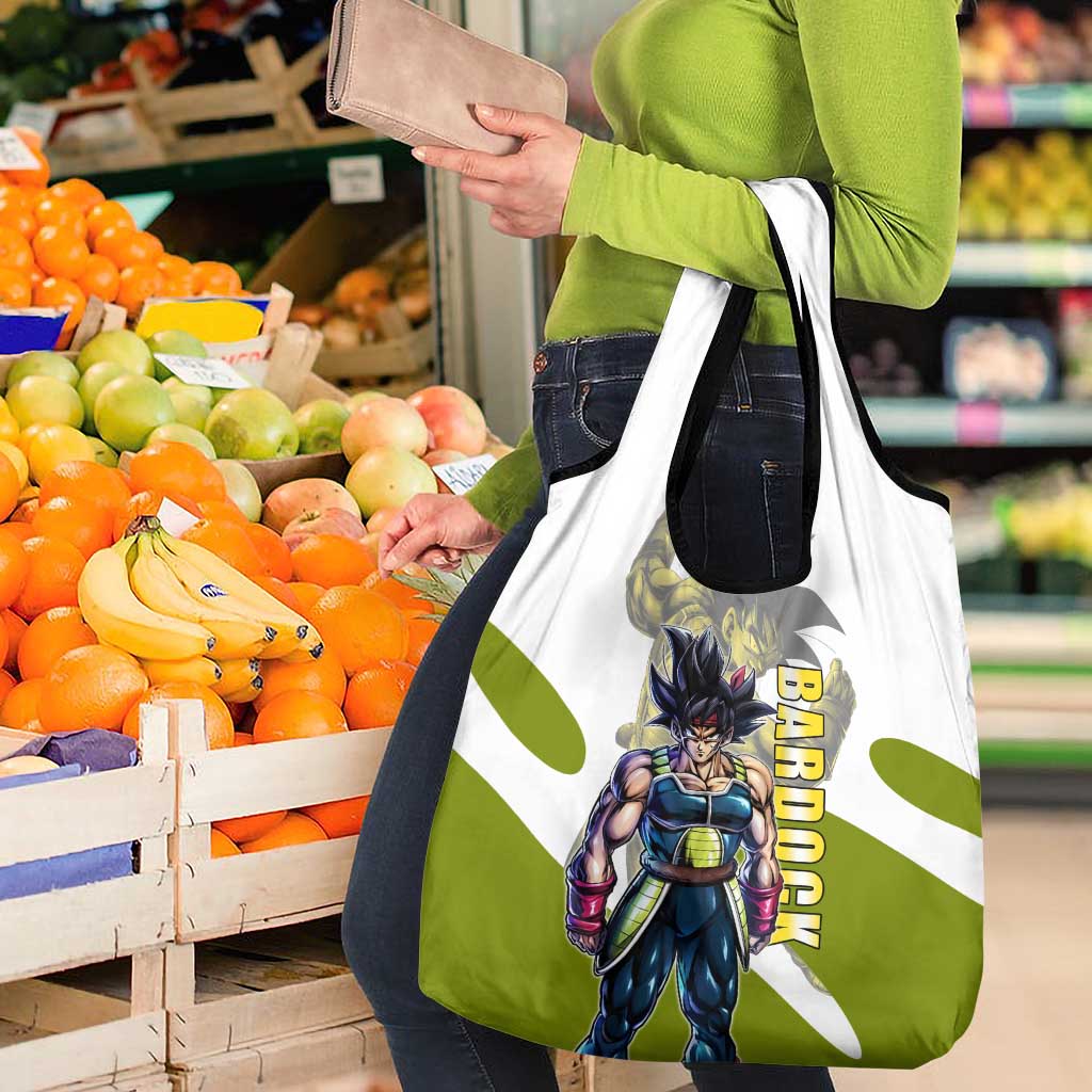 Bardock Saiyan Legacy Grocery Bag Classic Anime Battle Style