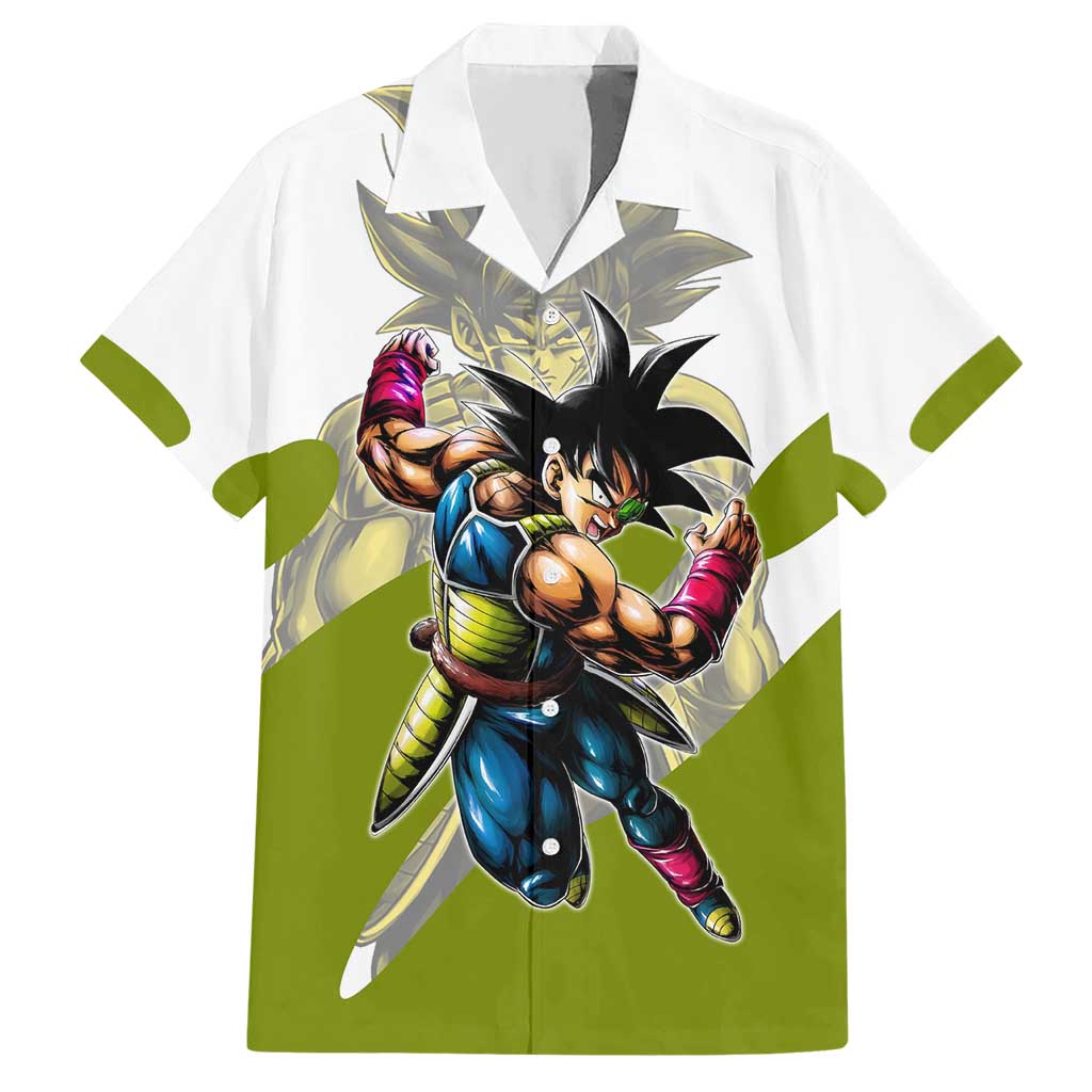 Bardock Saiyan Legacy Hawaiian Shirt Classic Anime Battle Style