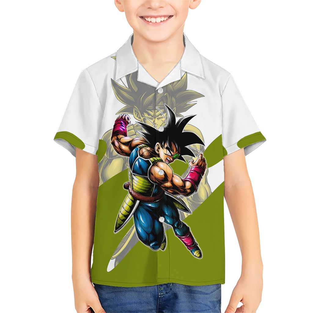 Bardock Saiyan Legacy Hawaiian Shirt Classic Anime Battle Style