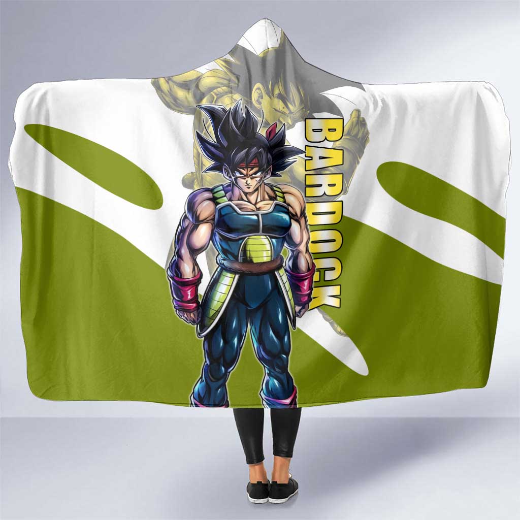 Bardock Saiyan Legacy Hooded Blanket Classic Anime Battle Style