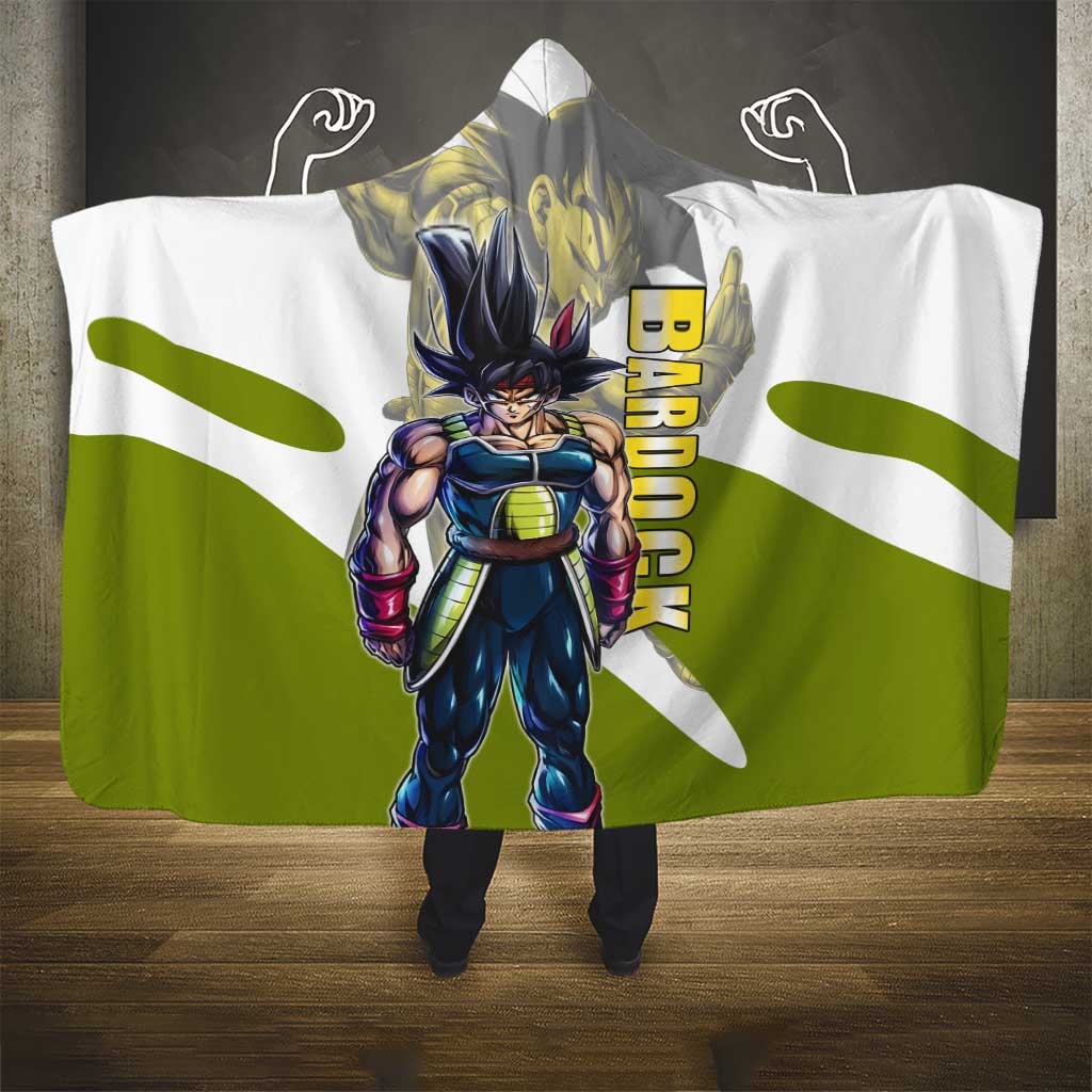 Bardock Saiyan Legacy Hooded Blanket Classic Anime Battle Style
