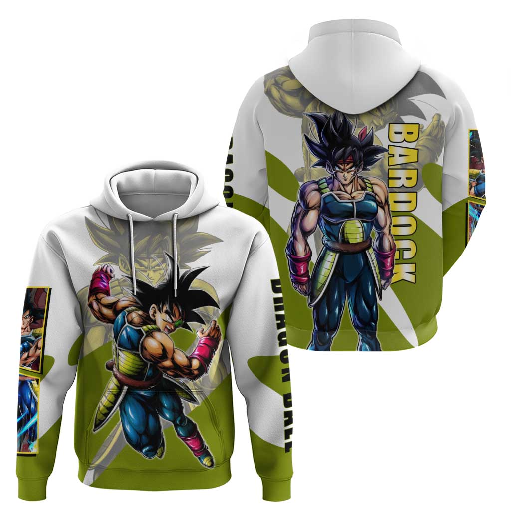 Bardock Saiyan Legacy Hoodie Classic Anime Battle Style
