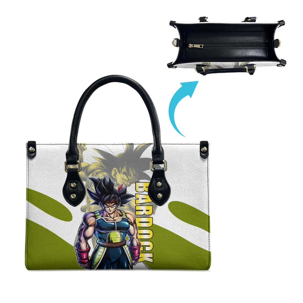 Bardock Saiyan Legacy Leather Bag Classic Anime Battle Style
