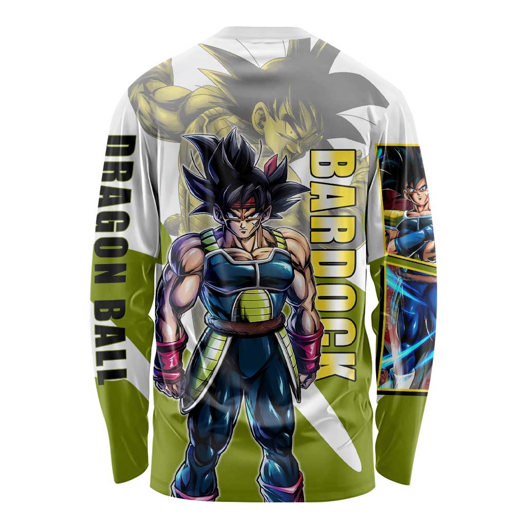 Bardock Saiyan Legacy Long Sleeve Shirt Classic Anime Battle Style