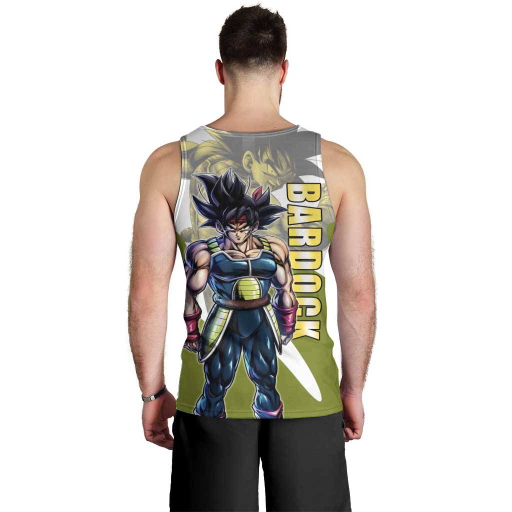 Bardock Saiyan Legacy Men Tank Top Classic Anime Battle Style