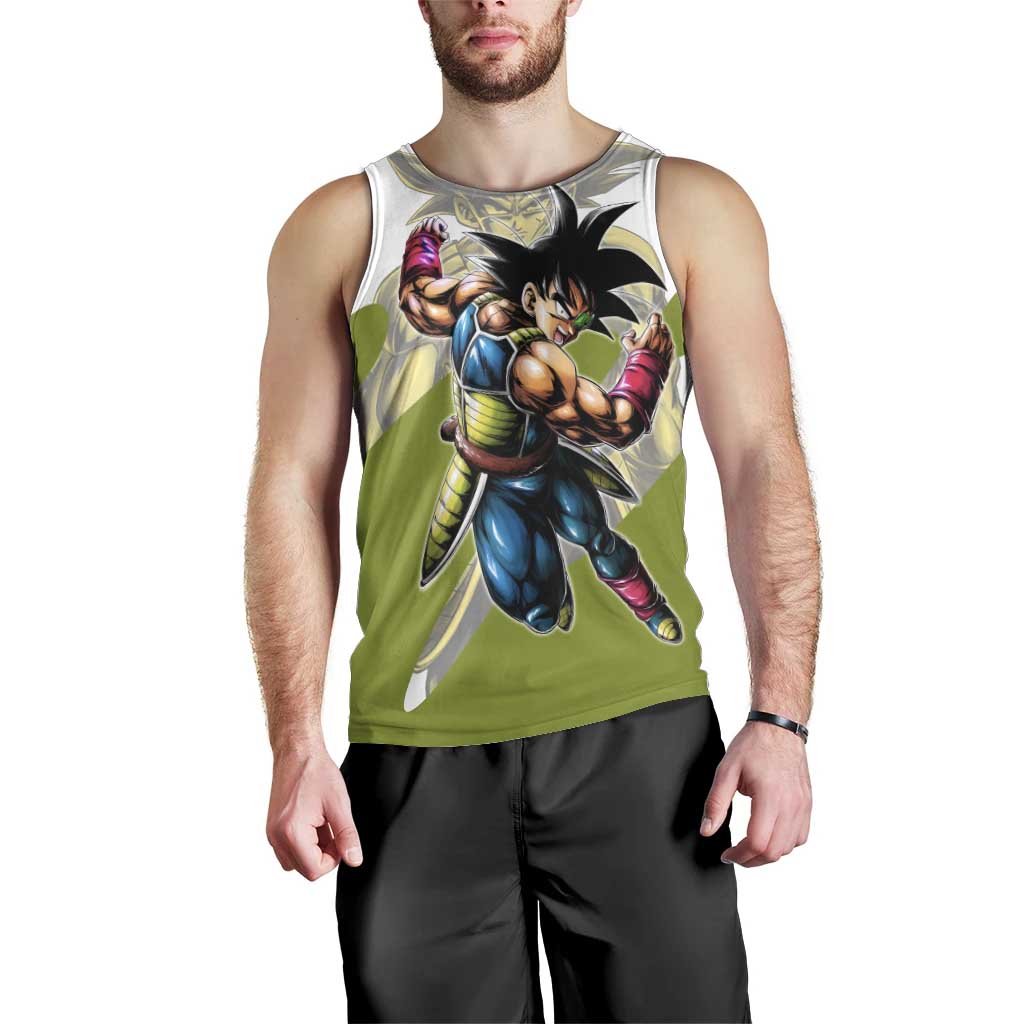 Bardock Saiyan Legacy Men Tank Top Classic Anime Battle Style