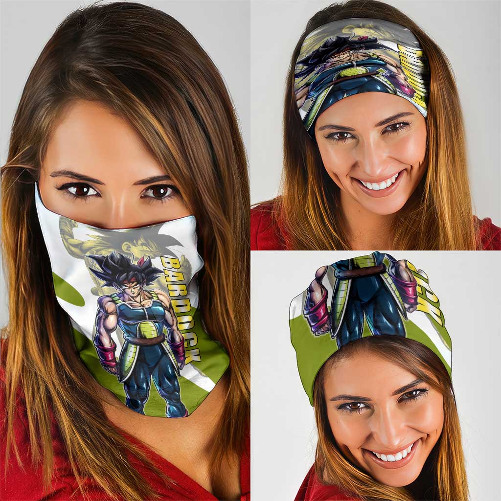 Bardock Saiyan Legacy Neck Gaiter Classic Anime Battle Style