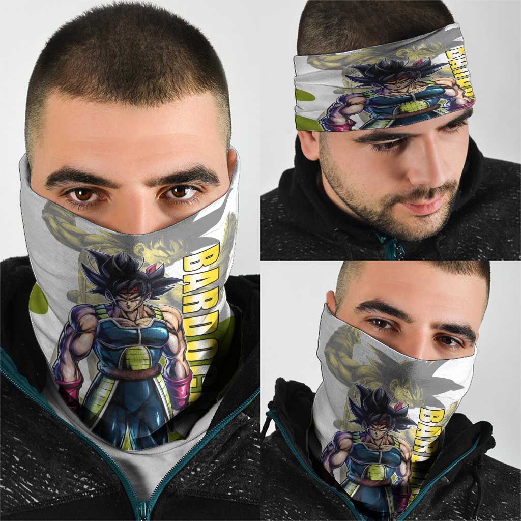 Bardock Saiyan Legacy Neck Gaiter Classic Anime Battle Style
