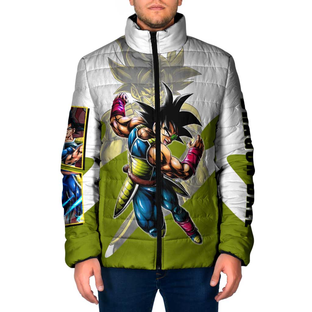 Bardock Saiyan Legacy Padded Jacket Classic Anime Battle Style
