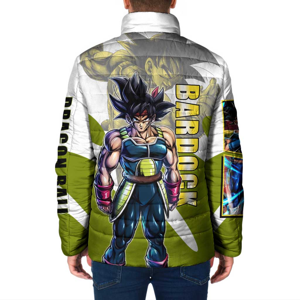 Bardock Saiyan Legacy Padded Jacket Classic Anime Battle Style
