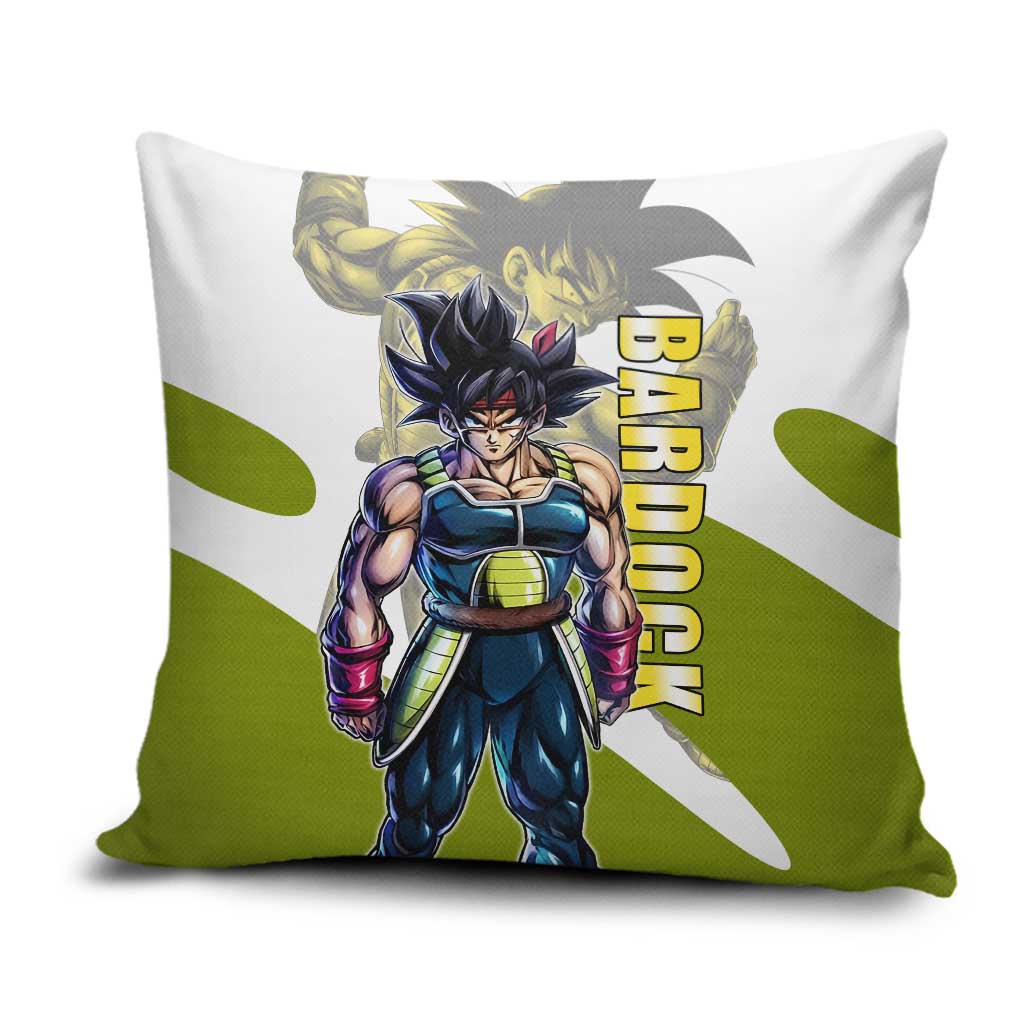 Bardock Saiyan Legacy Pillow Cover Classic Anime Battle Style