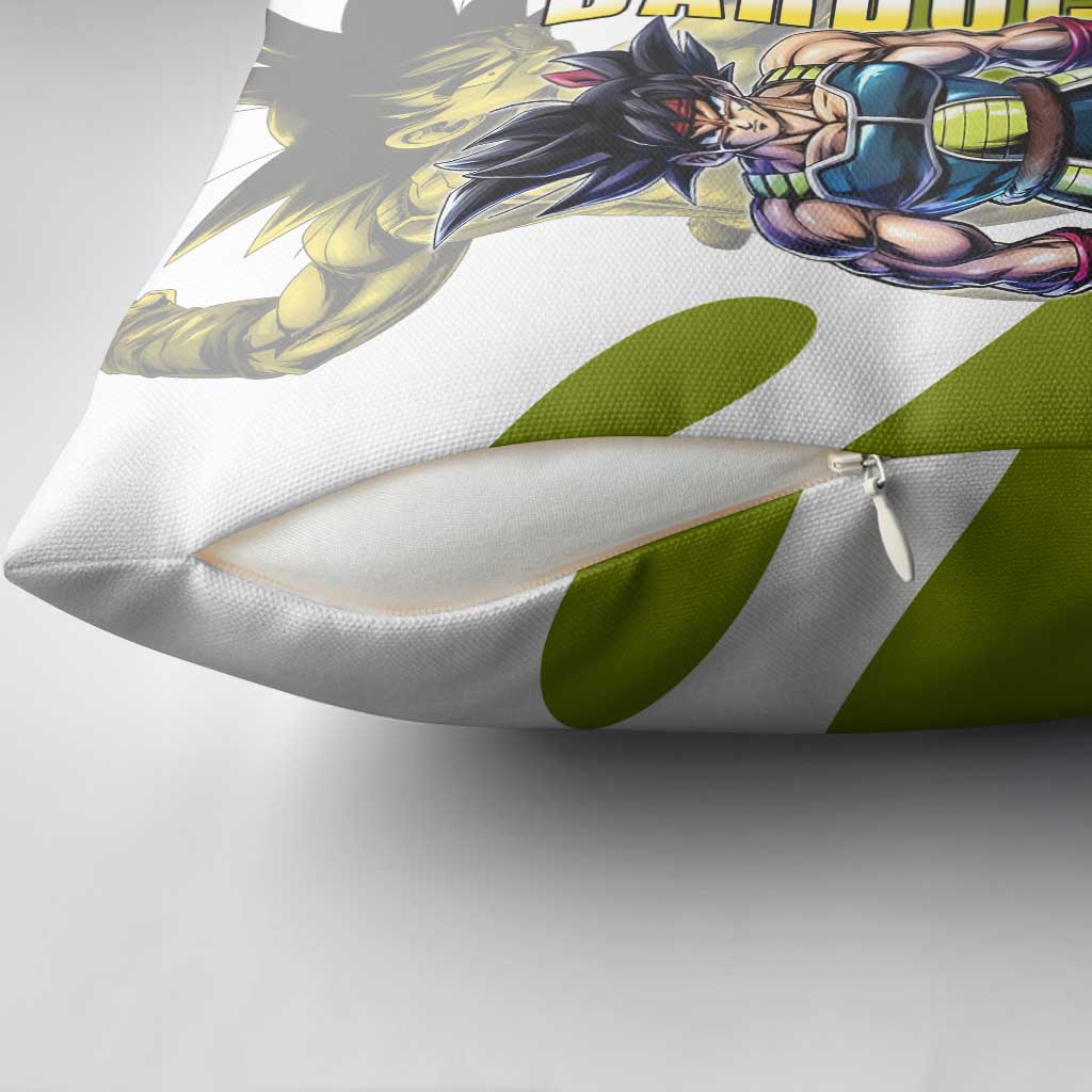Bardock Saiyan Legacy Pillow Cover Classic Anime Battle Style