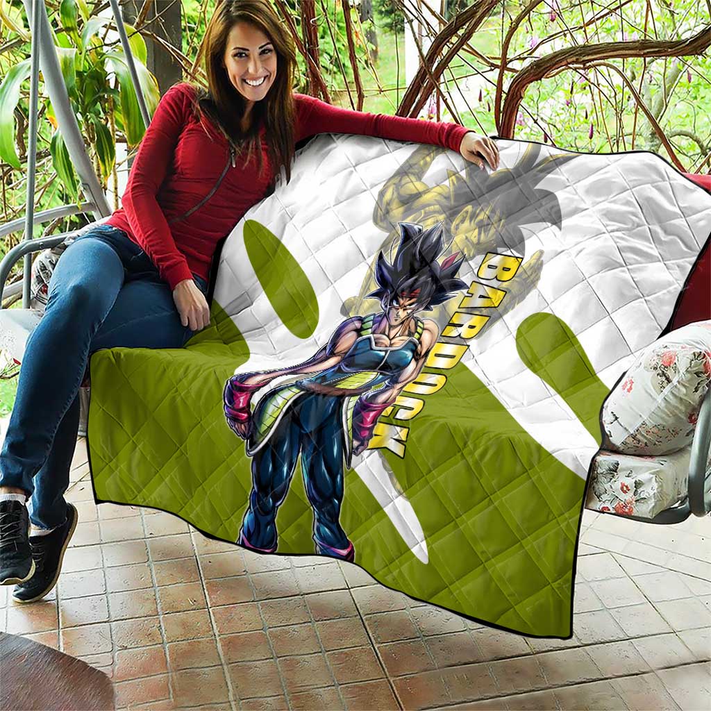 Bardock Saiyan Legacy Quilt Classic Anime Battle Style