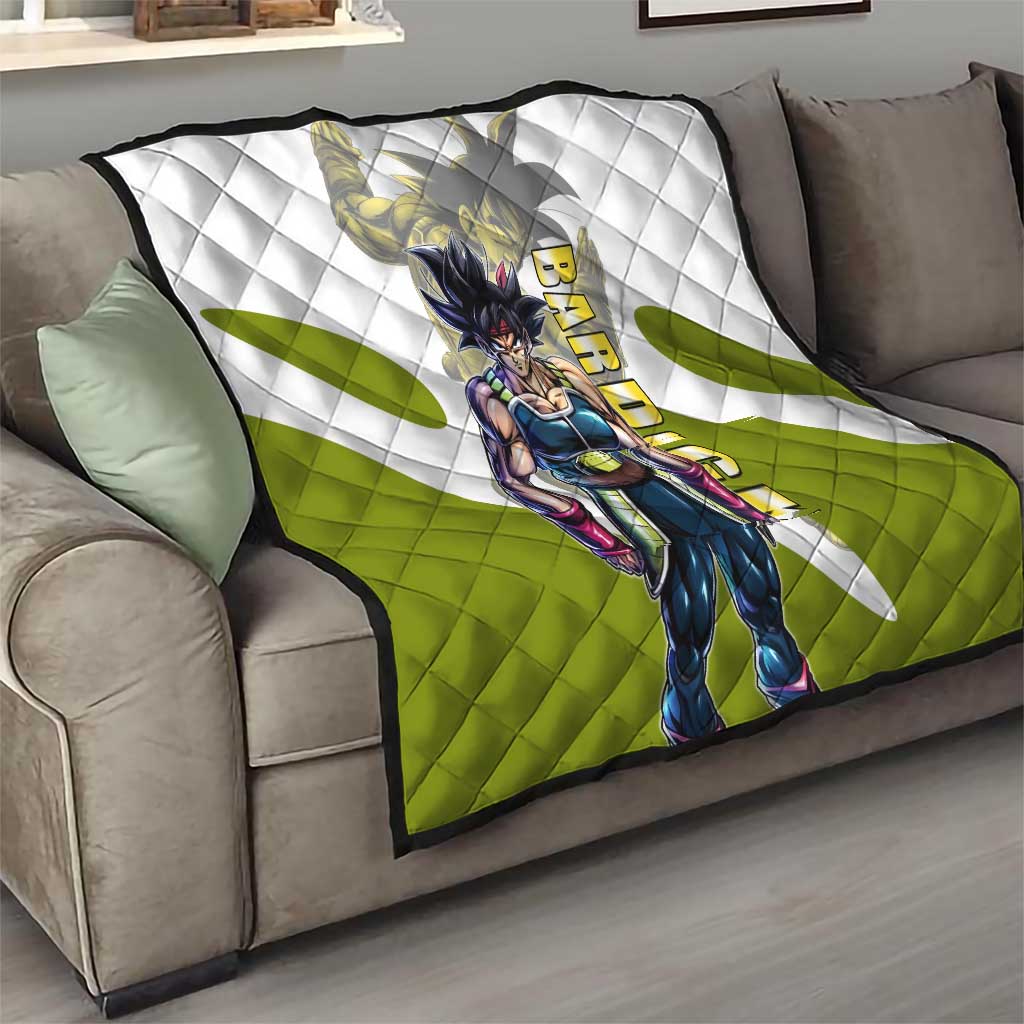 Bardock Saiyan Legacy Quilt Classic Anime Battle Style