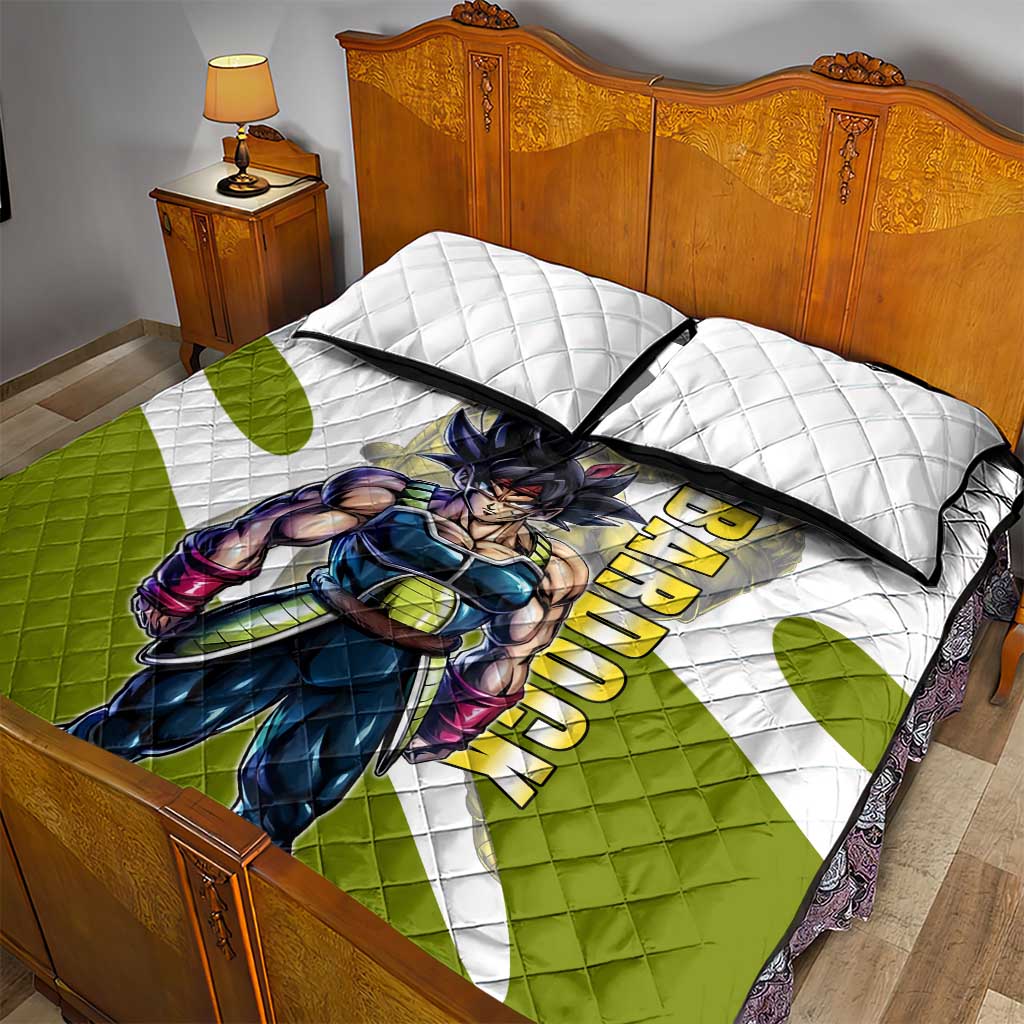 Bardock Saiyan Legacy Quilt Bed Set Classic Anime Battle Style