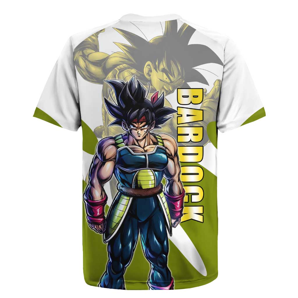 Bardock Saiyan Legacy Rugby Jersey Classic Anime Battle Style