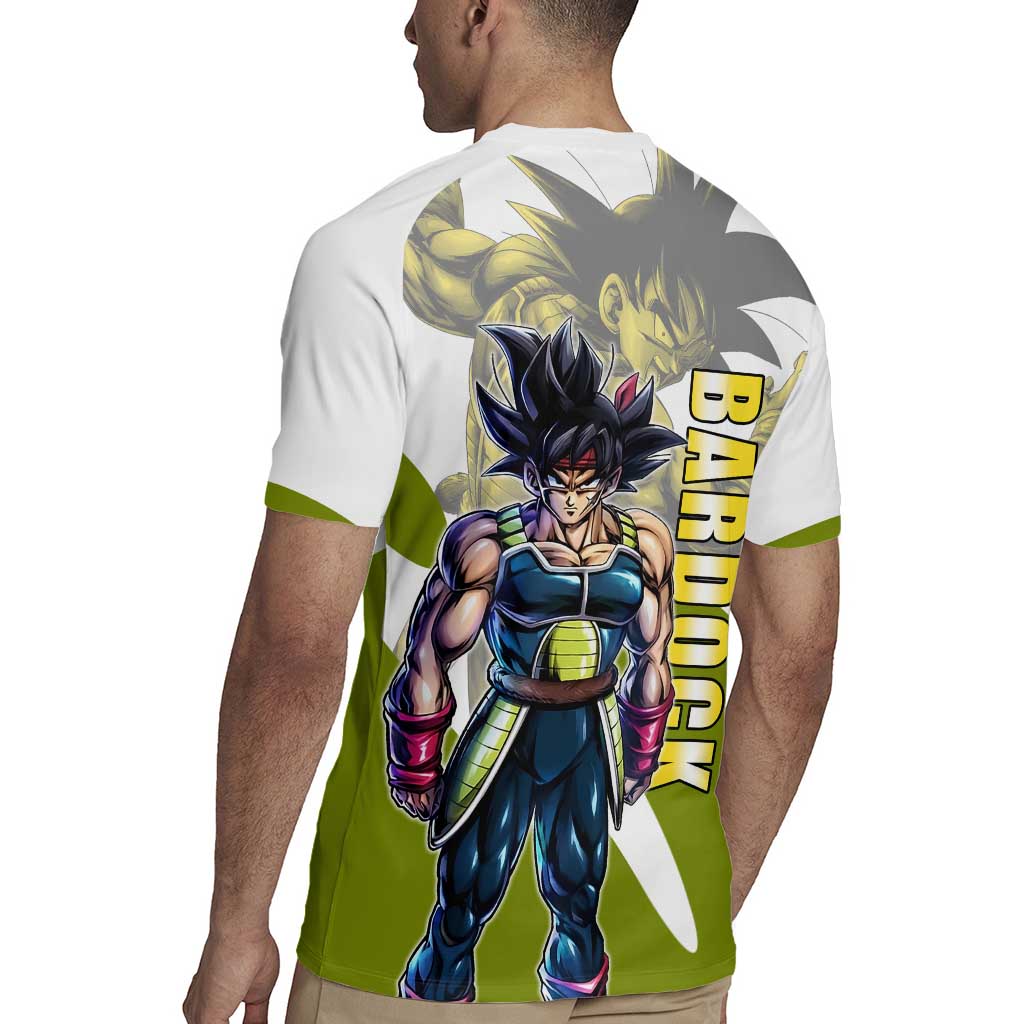 Bardock Saiyan Legacy Rugby Jersey Classic Anime Battle Style
