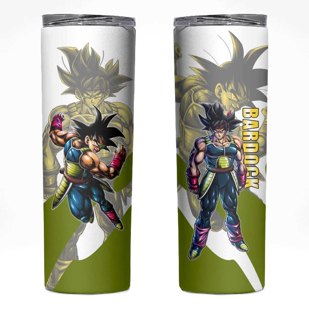 Bardock Saiyan Legacy Skinny Tumbler Classic Anime Battle Style