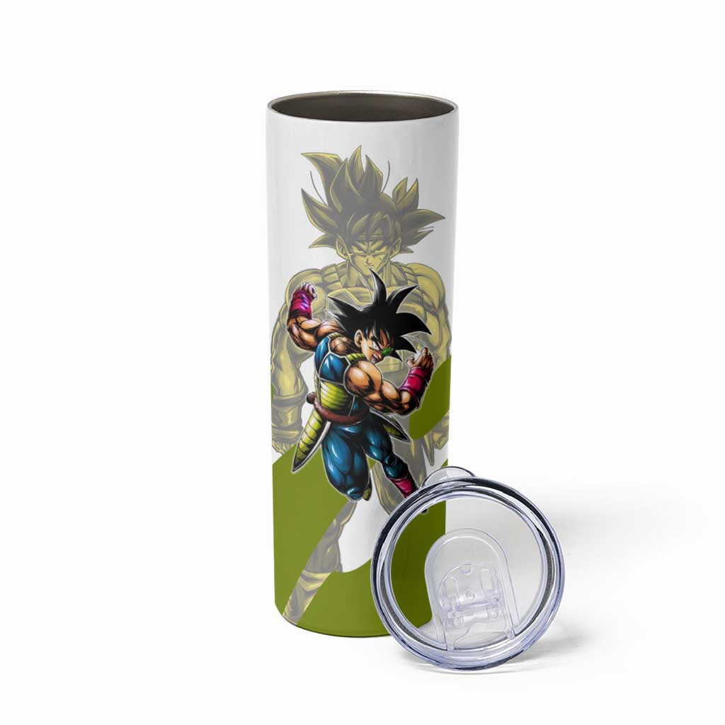 Bardock Saiyan Legacy Skinny Tumbler Classic Anime Battle Style