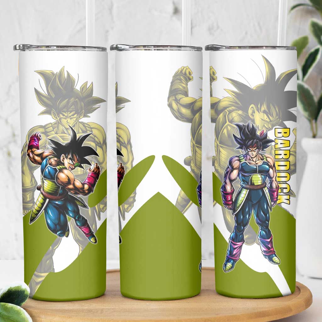 Bardock Saiyan Legacy Skinny Tumbler Classic Anime Battle Style