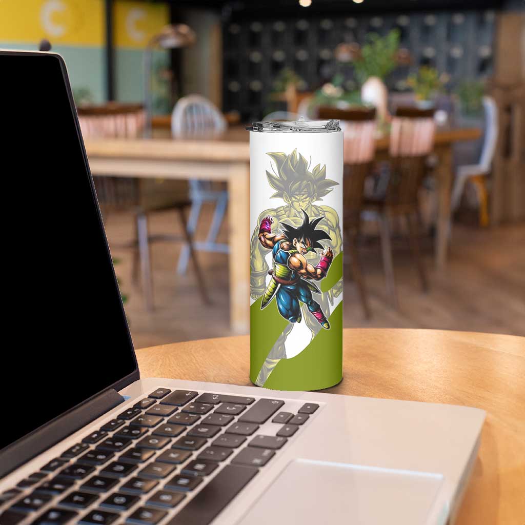 Bardock Saiyan Legacy Skinny Tumbler Classic Anime Battle Style