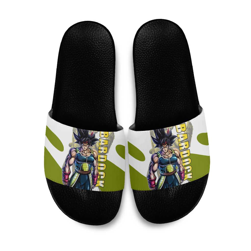 Bardock Saiyan Legacy Slide Sandals Classic Anime Battle Style