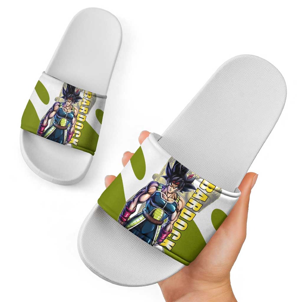 Bardock Saiyan Legacy Slide Sandals Classic Anime Battle Style