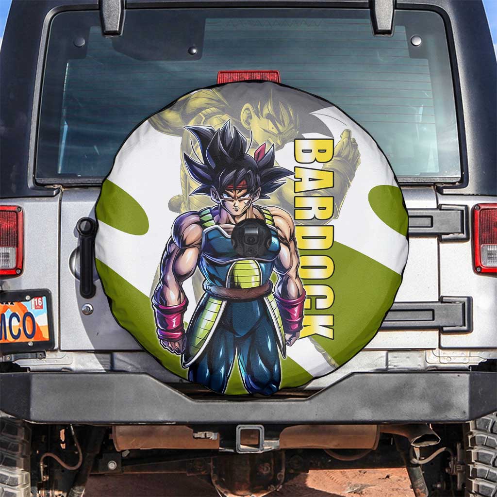 Bardock Saiyan Legacy Spare Tire Cover Classic Anime Battle Style