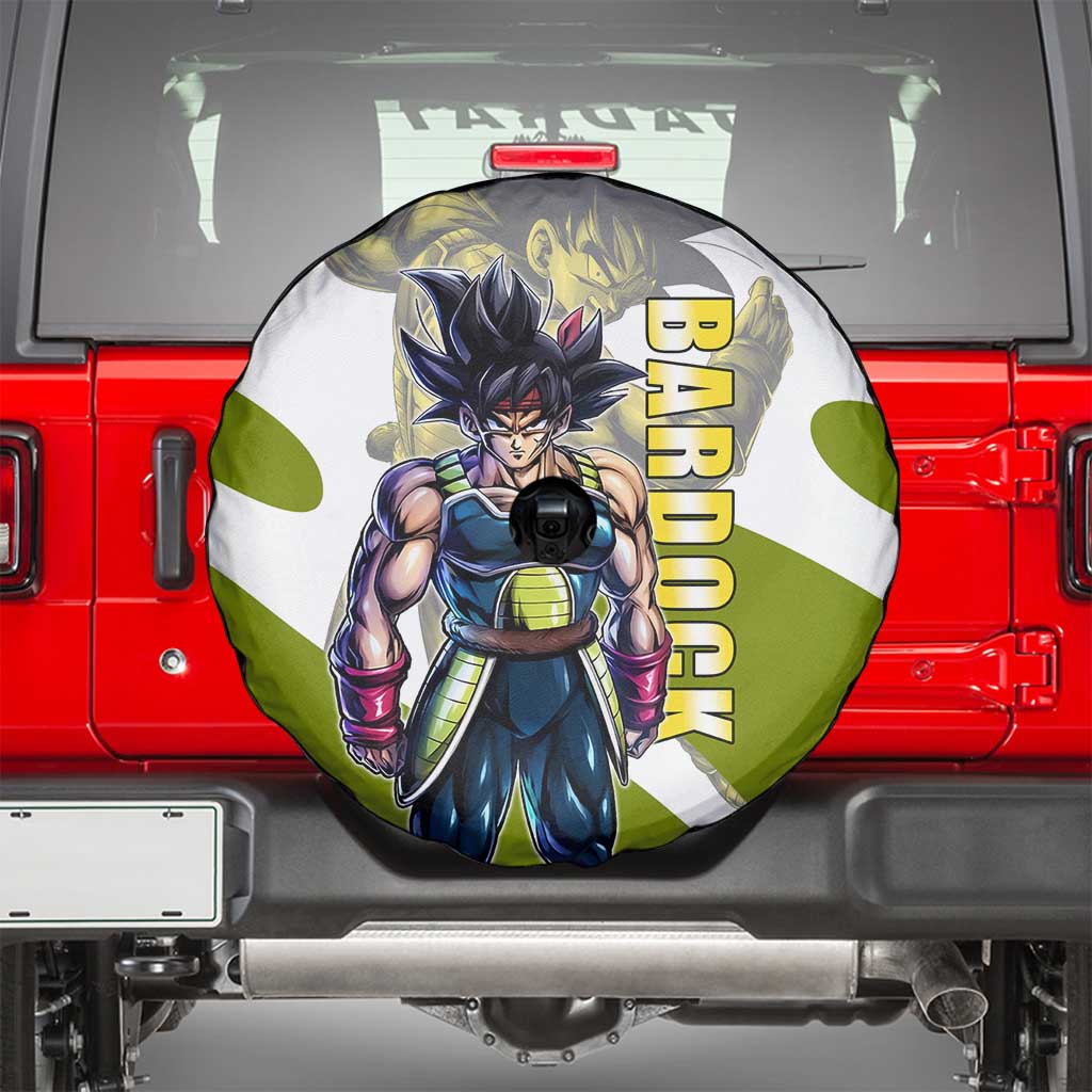 Bardock Saiyan Legacy Spare Tire Cover Classic Anime Battle Style