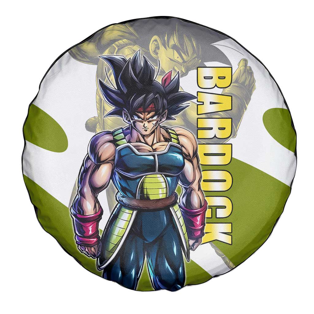 Bardock Saiyan Legacy Spare Tire Cover Classic Anime Battle Style