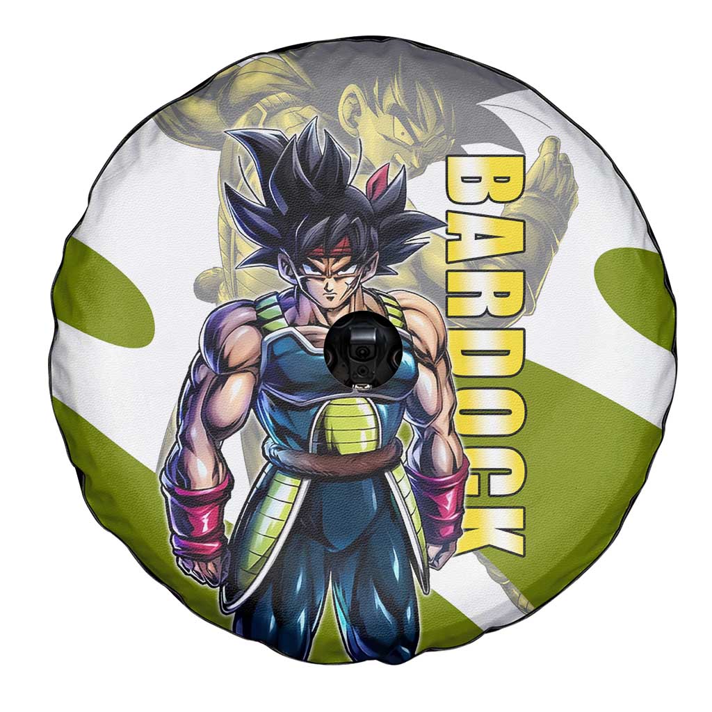 Bardock Saiyan Legacy Spare Tire Cover Classic Anime Battle Style