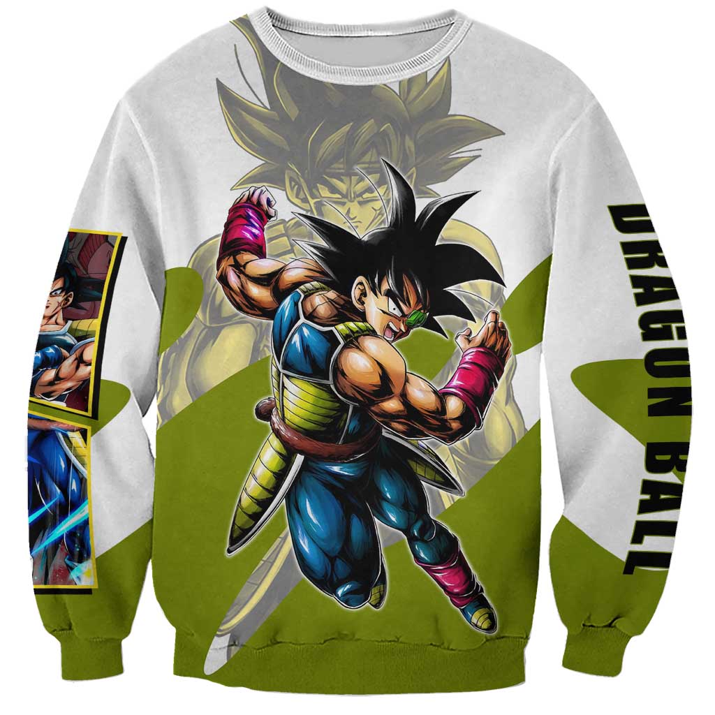 Bardock Saiyan Legacy Sweatshirt Classic Anime Battle Style