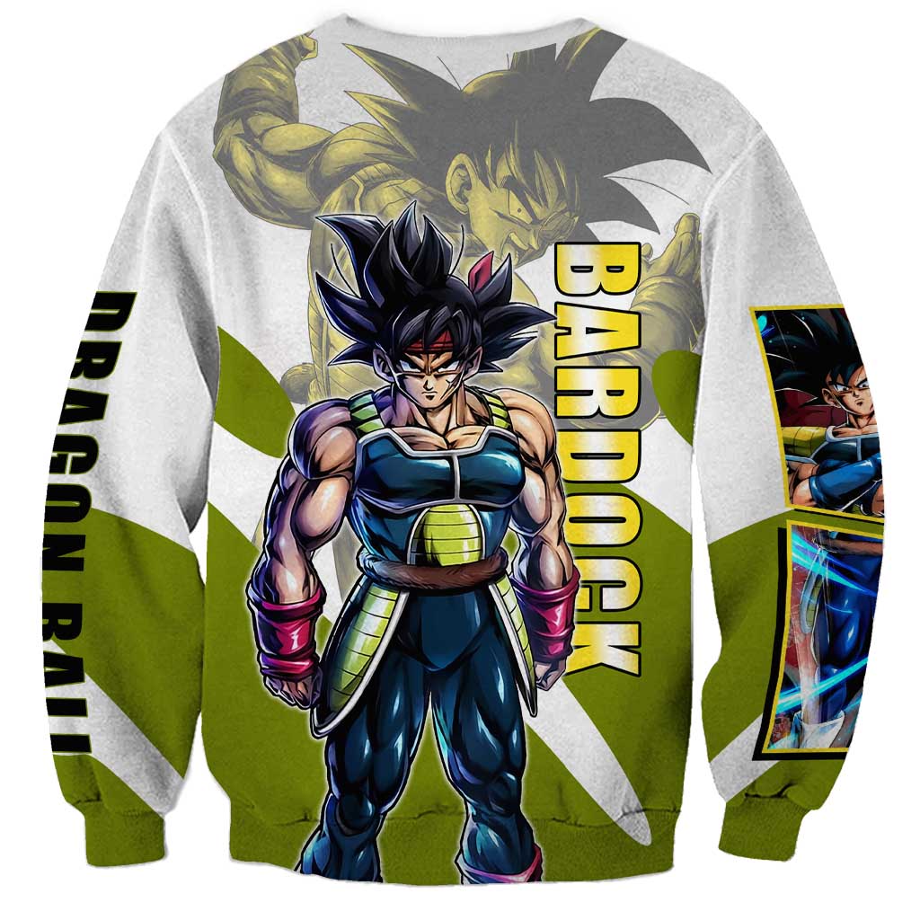 Bardock Saiyan Legacy Sweatshirt Classic Anime Battle Style