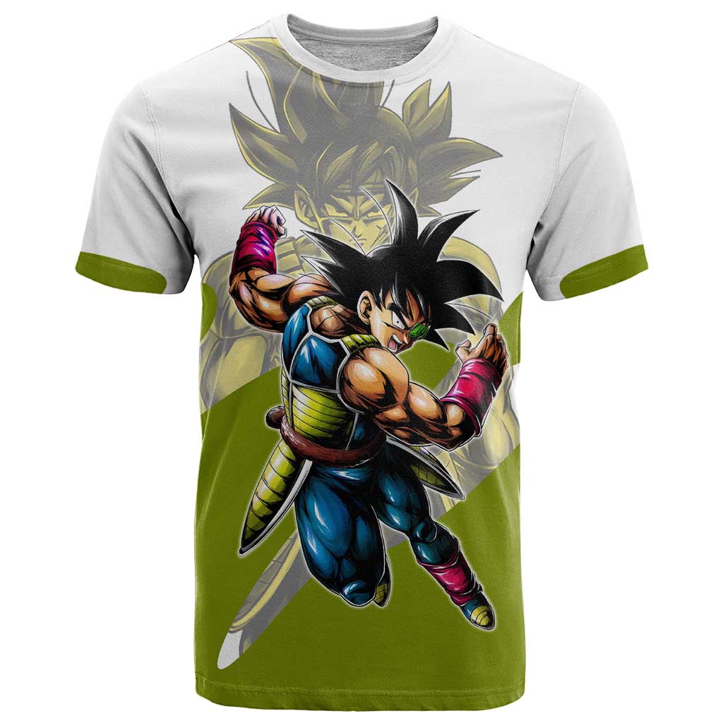 Bardock Saiyan Legacy T Shirt Classic Anime Battle Style