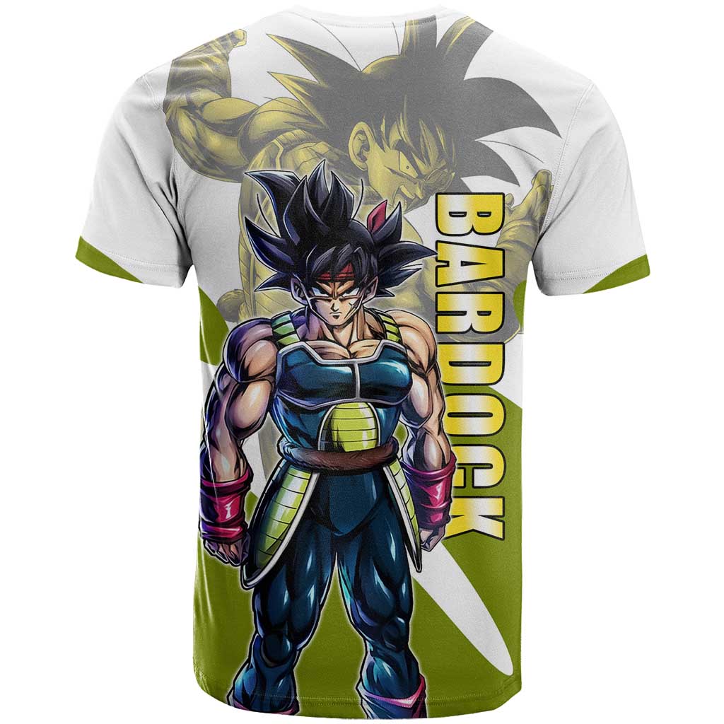 Bardock Saiyan Legacy T Shirt Classic Anime Battle Style